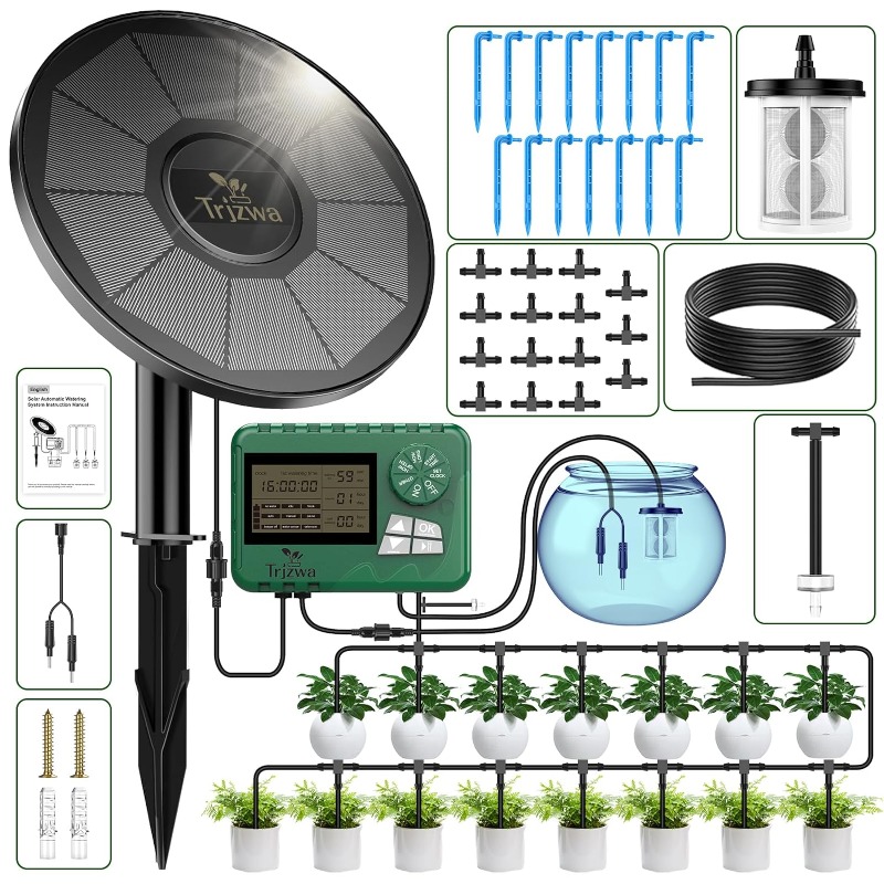 Automatic Plant Waterer - Sprzęt do nawadniania słonecznego Nawadnianie szklarni