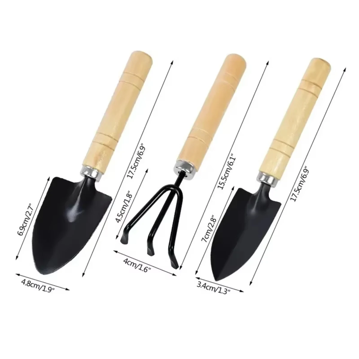 3 szt./zestaw Mini Zestaw Narz – Gardening Tools Vegetables recenzja i cena