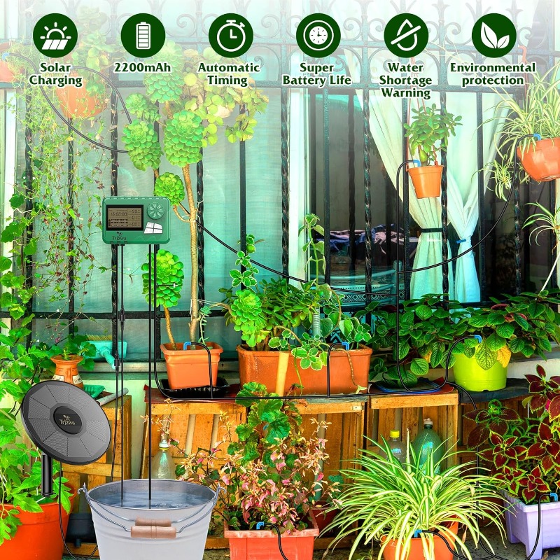 Sprzęt do nawadniania słoneczn – Automatic Plant Waterer recenzja i cena