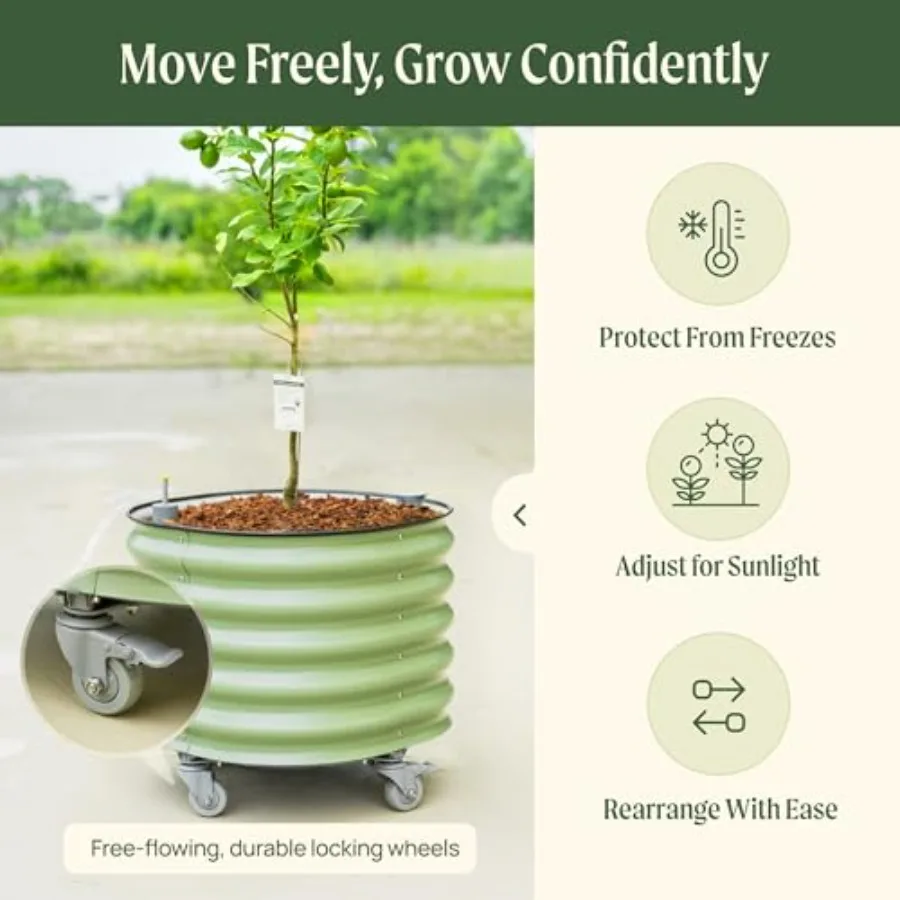 Kwadratowe doniczki do uprawy  – Self-Watering Planter recenzja i cena